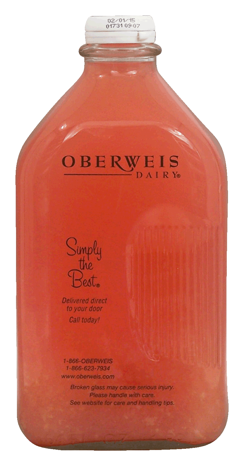 Oberweis Dairy  raspberry lemonade Full-Size Picture